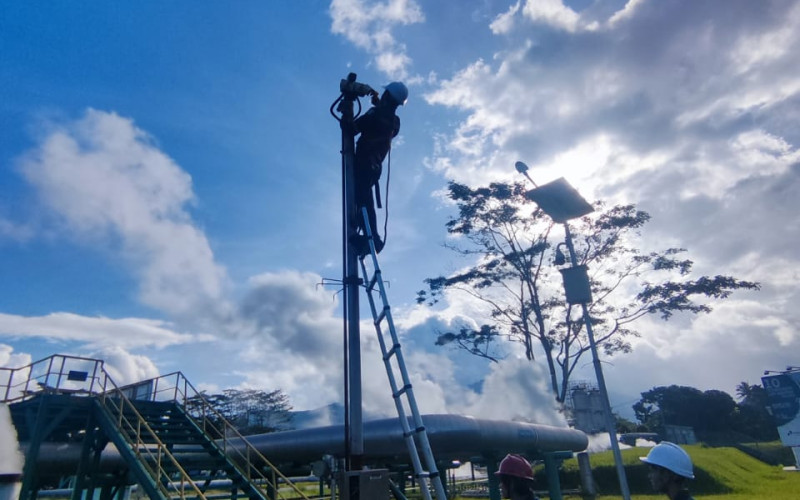 Pekerjaan Instalasi CCTV –  PLTP 5-6 Pertamina Geothermal Tompaso Lama