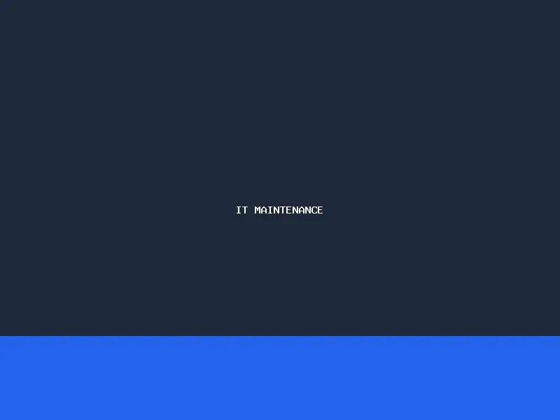 IT Maintenance